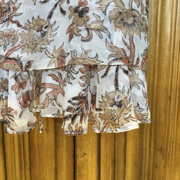 Veronica Beard Dakota Ruched Floral Silk Mini Dress - Picture 7 of 16